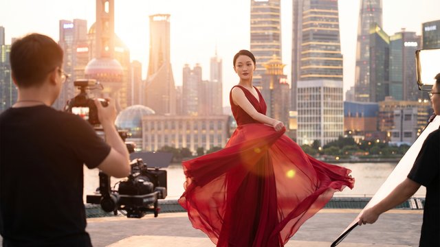 校花倪妮影视传媒剪辑